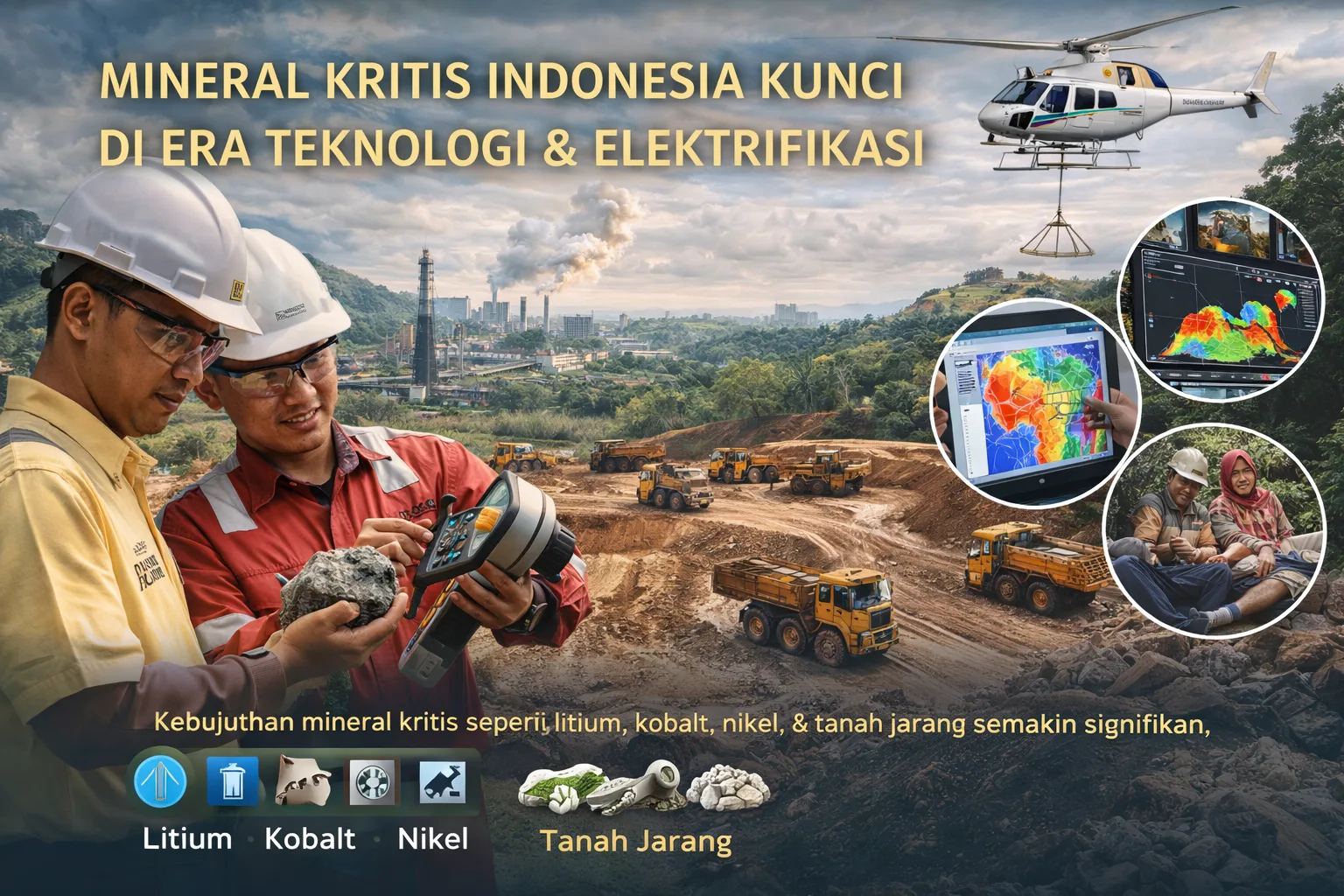 Pentingnya Konservasi Mineral Kritis di Era Modern